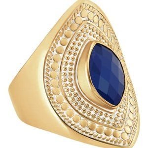 Anna Beck | 18K Gold Plated S.S. Marquise Ring